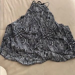 Zara patterned crop top